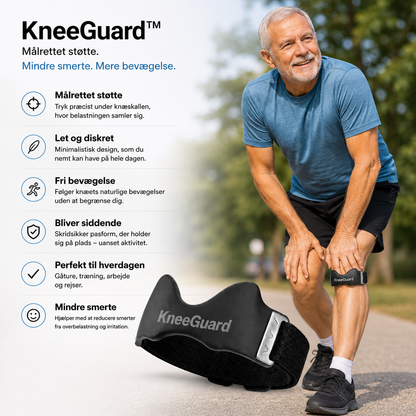 KneeGuard™ Stabiliserende Knæstøtte