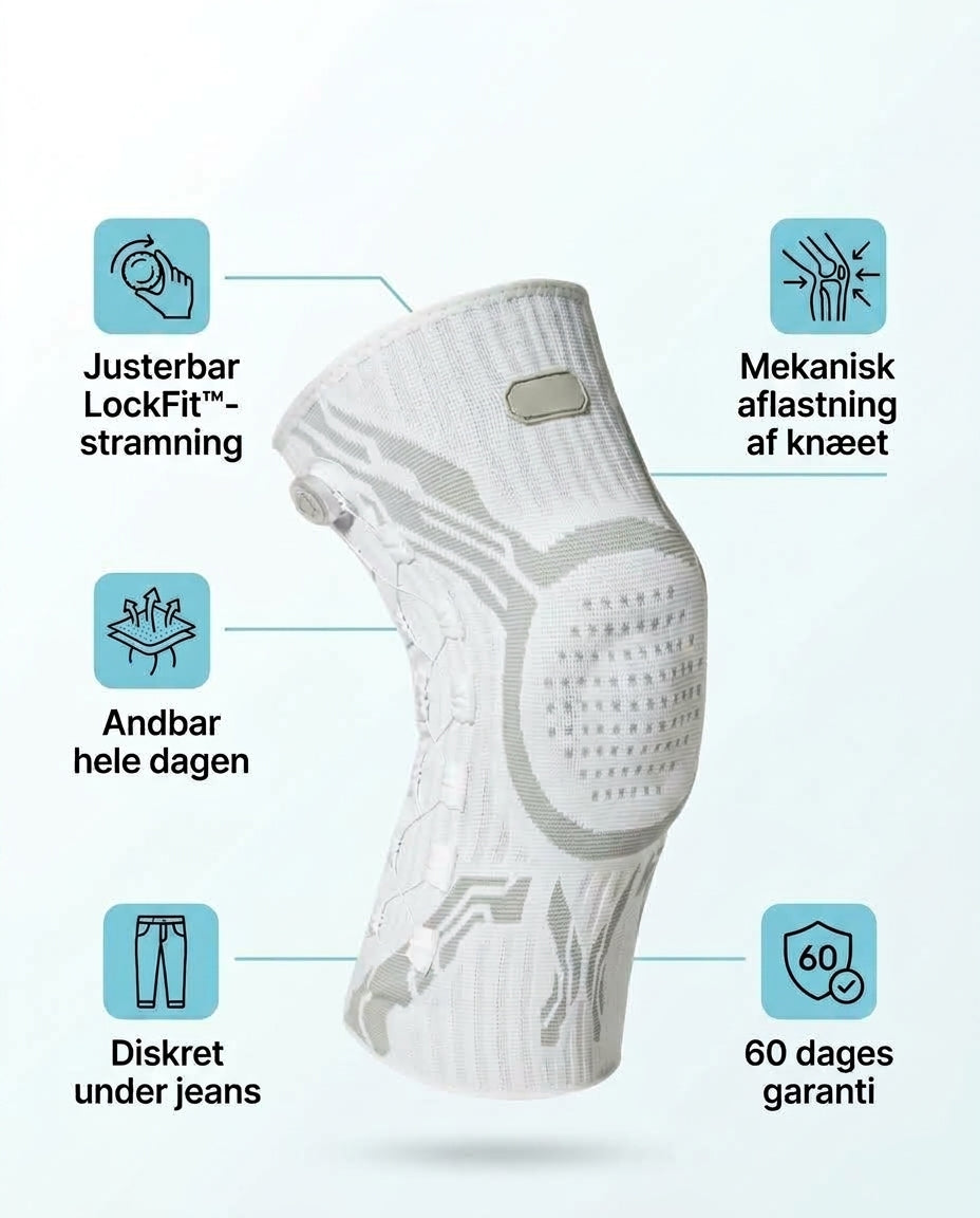 KneeGuard™ – Bevæg Dig Frit, Uden Knæsmerter